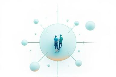 Icon representing talent acquisition and recruitment